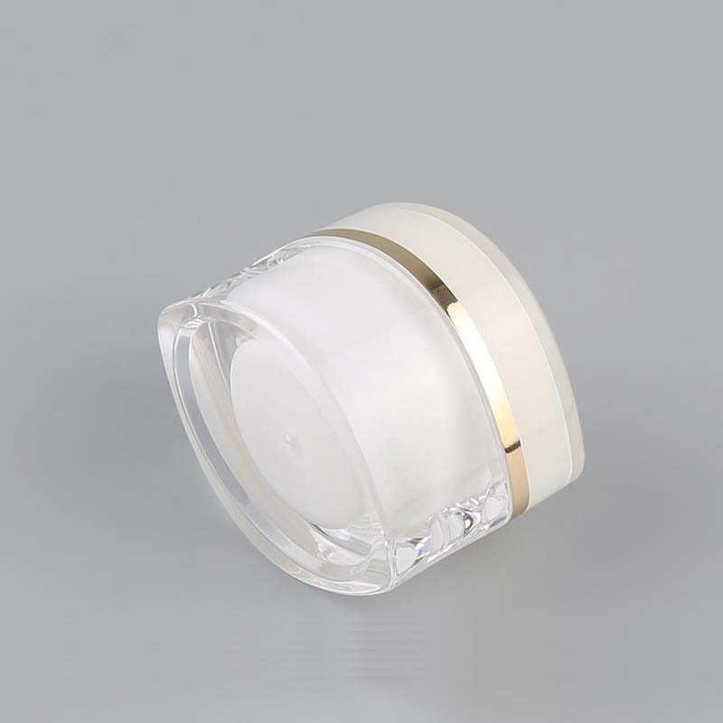 Skin care acrylic jar plastic 50g luxury hand cream empty