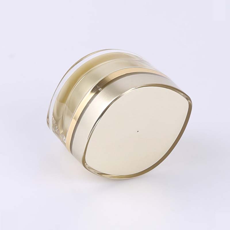 Skin care acrylic jar plastic 50g luxury hand cream empty