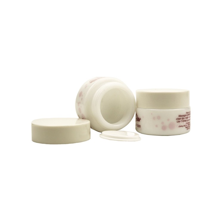 Skin care container opal white cream cosmetics jar white porcelain facial mask empty jar with lid 15ml 30ml 50ml 100ml 1.7oz 2oz