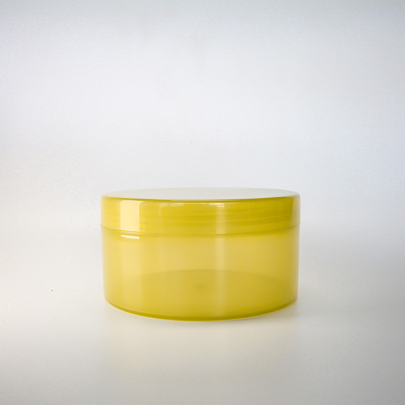 Skin care cream 8 oz cosmetic jars lip scrub jar clear plastic jar