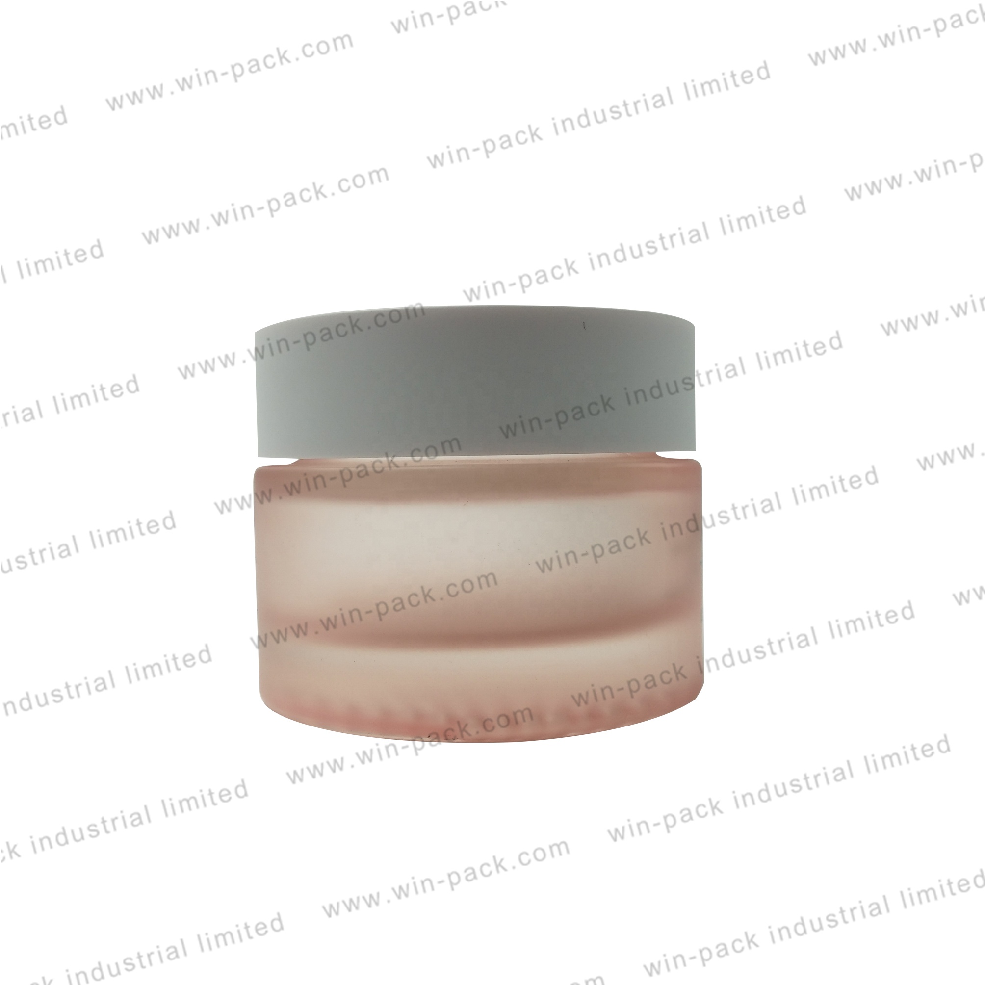 Skin care cream packing jar with shiny cap high quality for factory price