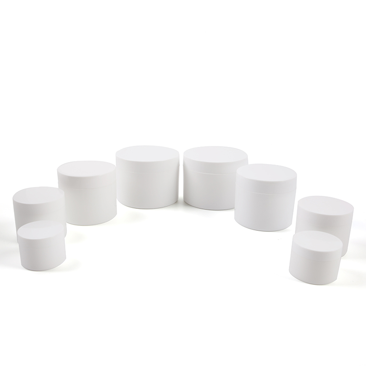 Skin care  cream pp jar  body cream lotion 30g-200g pp jar white cream jar Round Shape