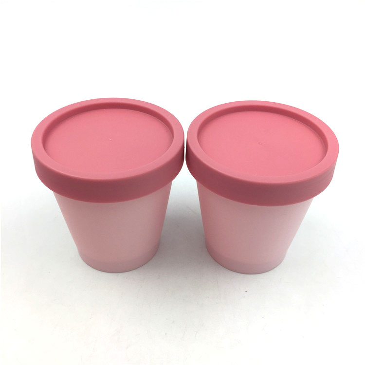 Skin care plastic PP empty face cream mask jar 50g 100g 200g