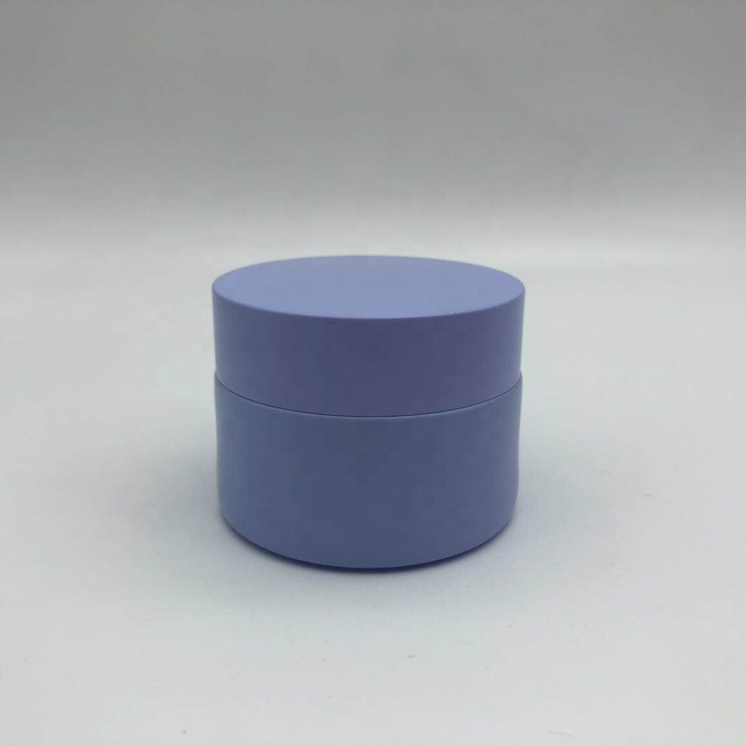 Skincare 100 ml Empty Purple Glass Cosmetic Cream Glass Jar For Glass Cosmetic 30g 50g 120g 180g 250g Hot Selling