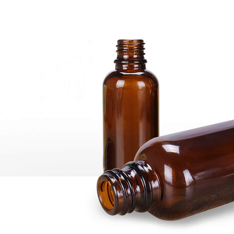 Skincare 5ml10ml15ml20ml30ml50ml100ml amber boston round glass pipette dropper bottles essential oil e cig oil glass bottle