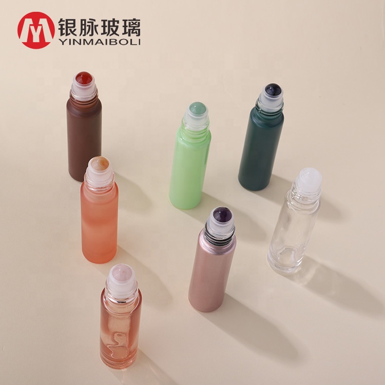 Skincare Accessories Natural Gemstone Precious Stone Crystal Roller Balls for Perfume Roller Bottles