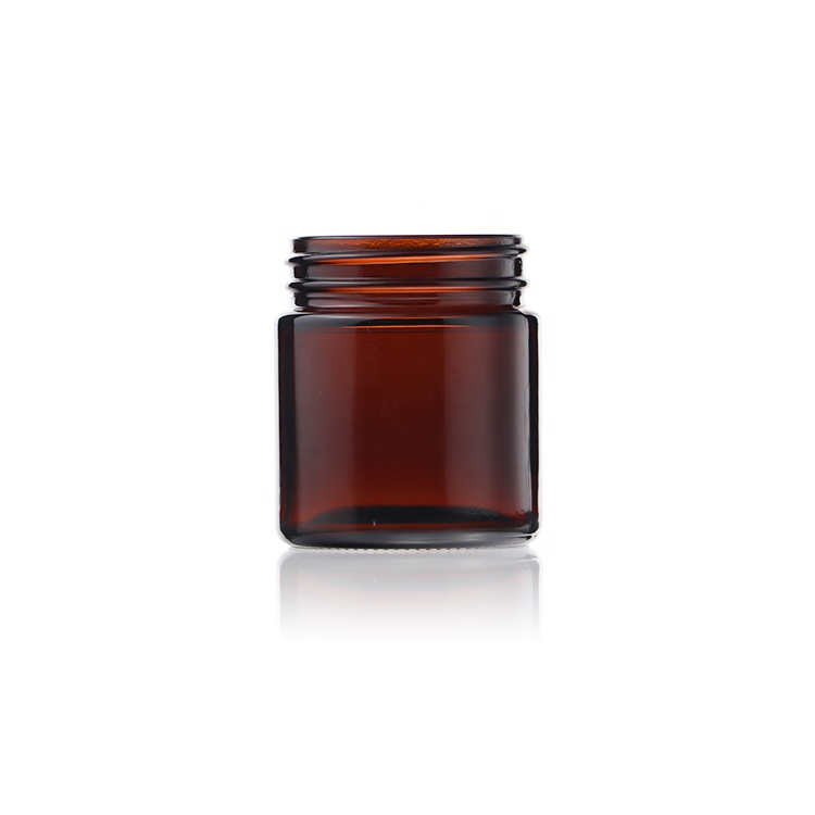 Skincare Packaging Cosmetic Amber Glass Sample Size 5g 10g 15g 20g Korean Cream Bottle