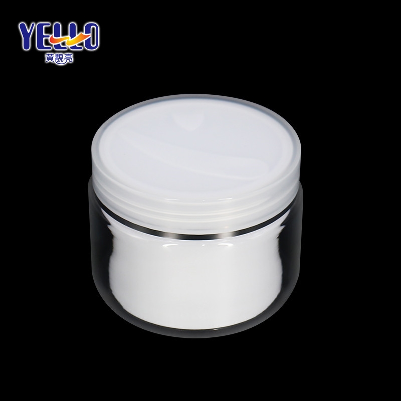 Skincare Packaging Custom Empty Clear Double Wall 15ml 30ml 50ml 100ml 150ml 200ml Cosmetic Plastic Jar