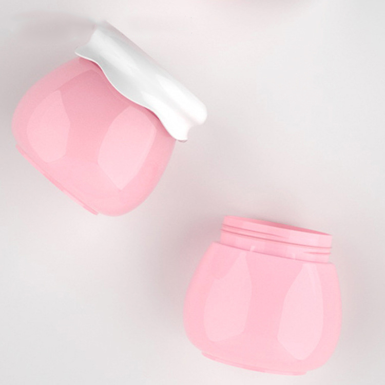 Skincare Packaging Plastic mini cute 10ml cream jar face skin cream jar lip balm container jar
