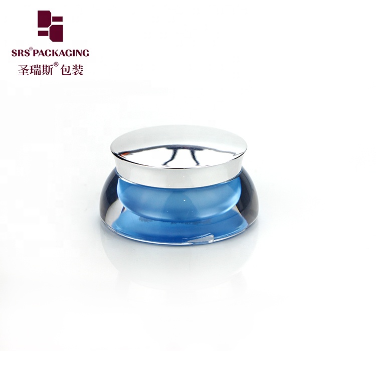 Skincare packaging 15g 30g cone shape doubal wall face cream jar