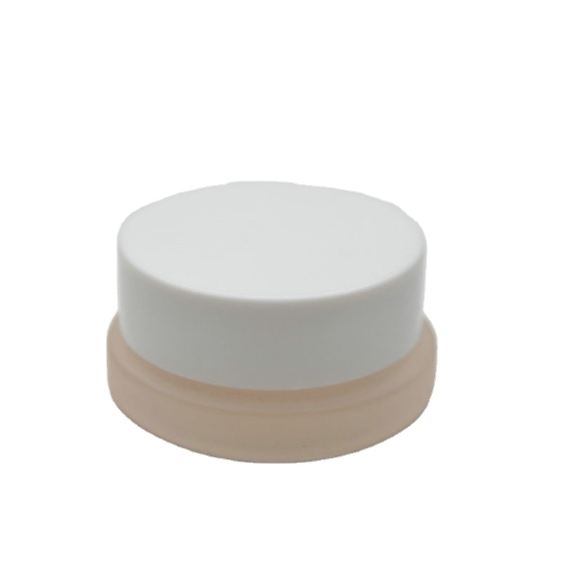 Skincare packaging square 8g small cosmetic sample acrylic eye cream jar