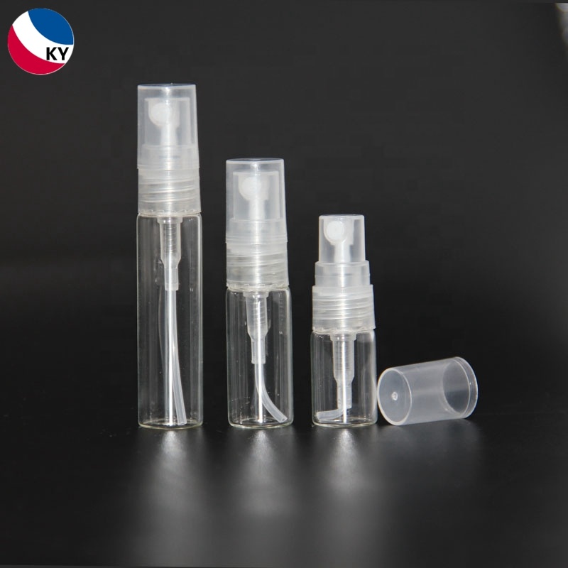 Slim Mist Water Spray Perfume Glass Bottle Pen Type 5ml 6ml 8ml PUMP Sprayer Screen Printing Personal Care