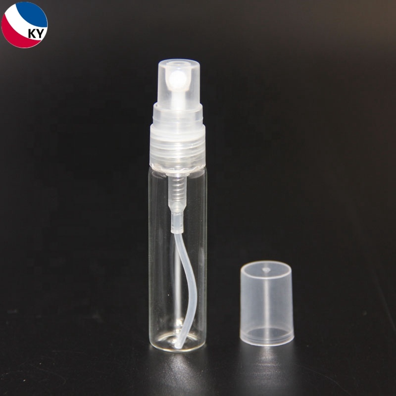 Slim Mist Water Spray Perfume Glass Bottle Pen Type 5ml 6ml 8ml PUMP Sprayer Screen Printing Personal Care