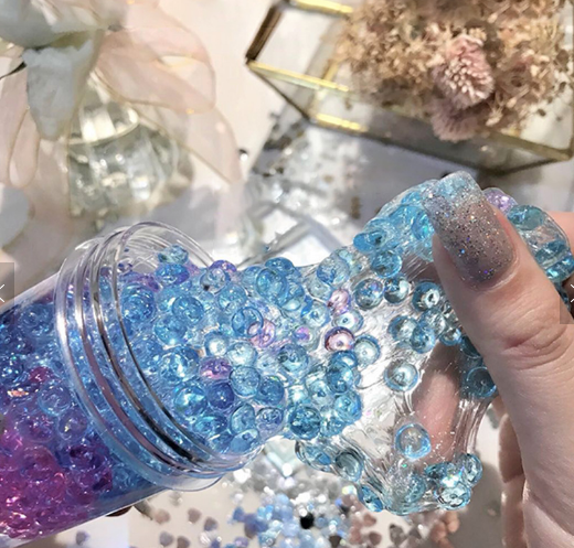 Slime Glue Putty Storage Containers Jars Clear Empty Plastic Containers