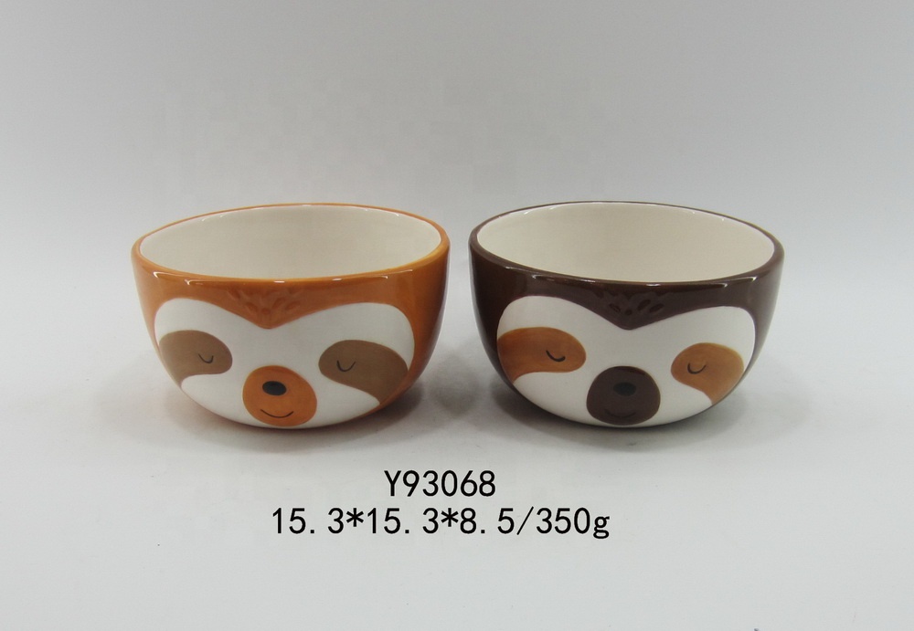 Sloth Shape Cookie Jar Ceramic Food Container Sloth Candy Jar for Kitchen Storage or Party Decor