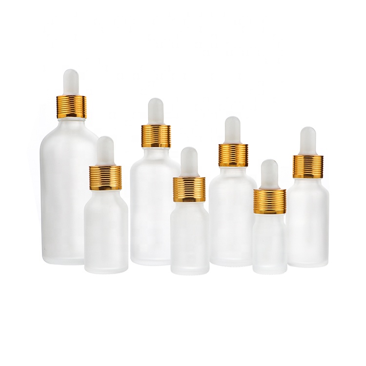 Small 3ml 5ml 10ml 15ml Arabic Essential Oil Sample Bottle Black Glass With Gold Dropper