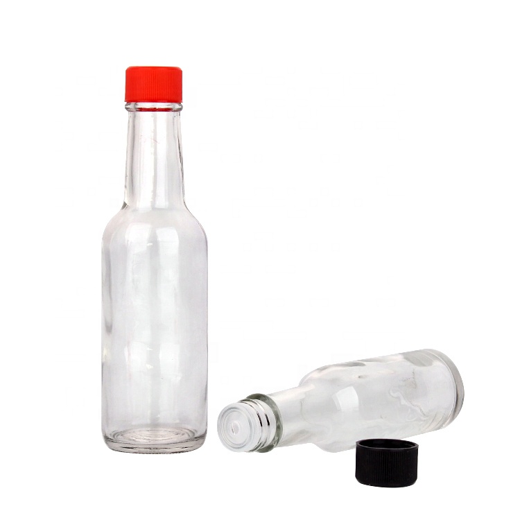 Small 90ml 150ml 250ml hot design cooking soy oil sauce glass bottle with lid