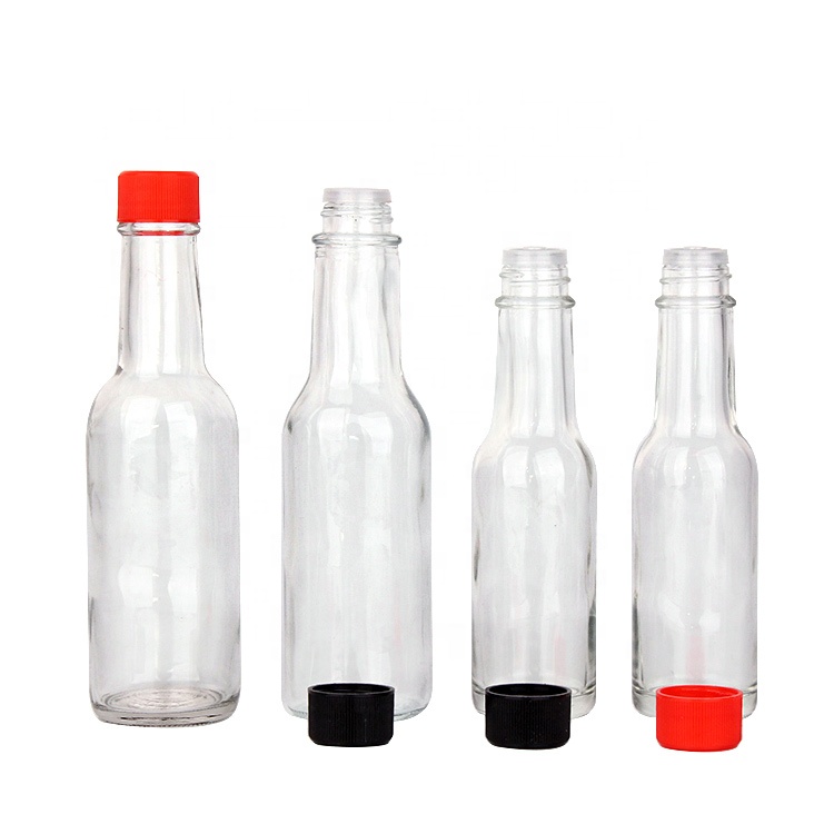 Small 90ml 150ml 250ml hot design cooking soy oil sauce glass bottle with lid