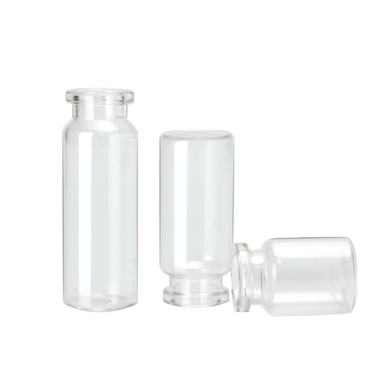 Small Clear Sample test Tube glass vials With wooden Cork stopper jars wishing bottle Glass