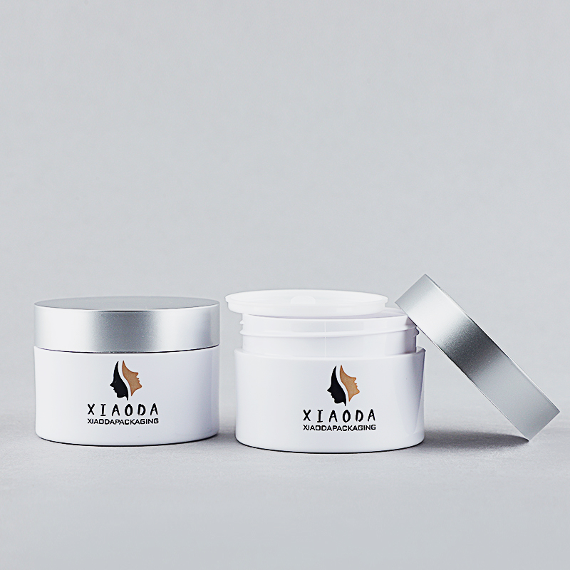 Small Empty Container 50g PET Plastic Cosmetic Cream Jar