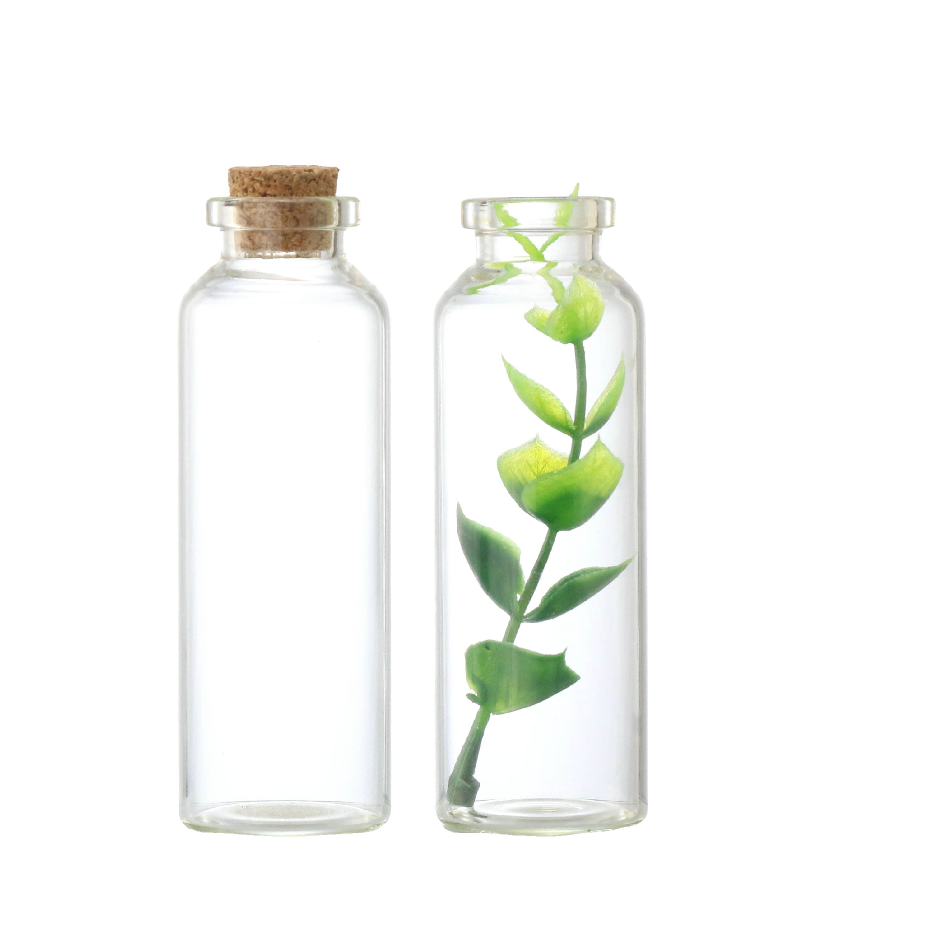 Small Glass Jars Message Vials With Lid Cheap Cork Stopper Bottle DIY Small Glass Bottle Mini Containers 22 diameter