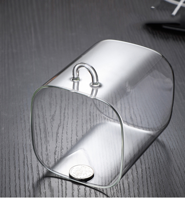 Small Jar Bamboo Wood Lid 15oz Glass Storage Jar With Spoon For Kitchen