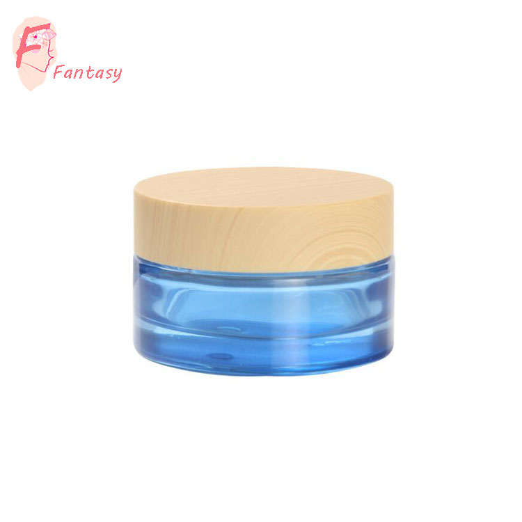 Small MOQ 20g 30g 50g Empty Personal Care Cosmetic Glass Bottle Cream Jar