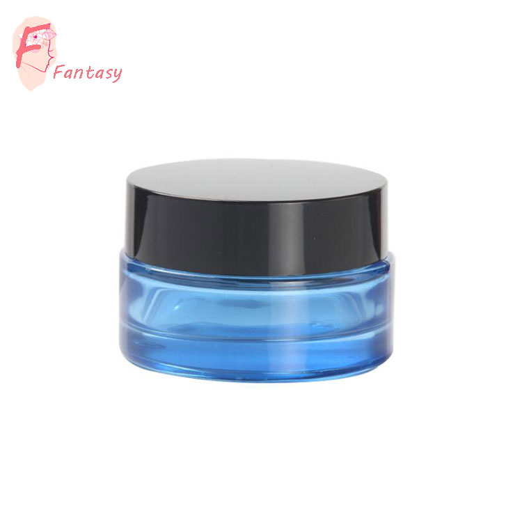 Small MOQ 20g 30g 50g Empty Personal Care Cosmetic Glass Bottle Cream Jar