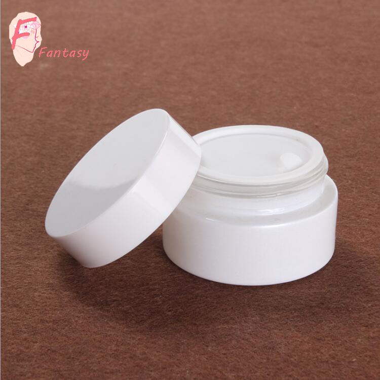 Small MOQ 20g 30g 50g Empty Personal Care Cosmetic Glass Bottle Cream Jar