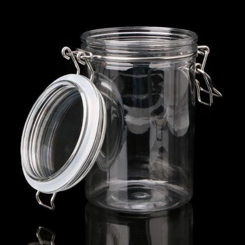 Small Medium Large Round 150ml Clip Top Glass Jar For Honey Preserve Chutney Pickles