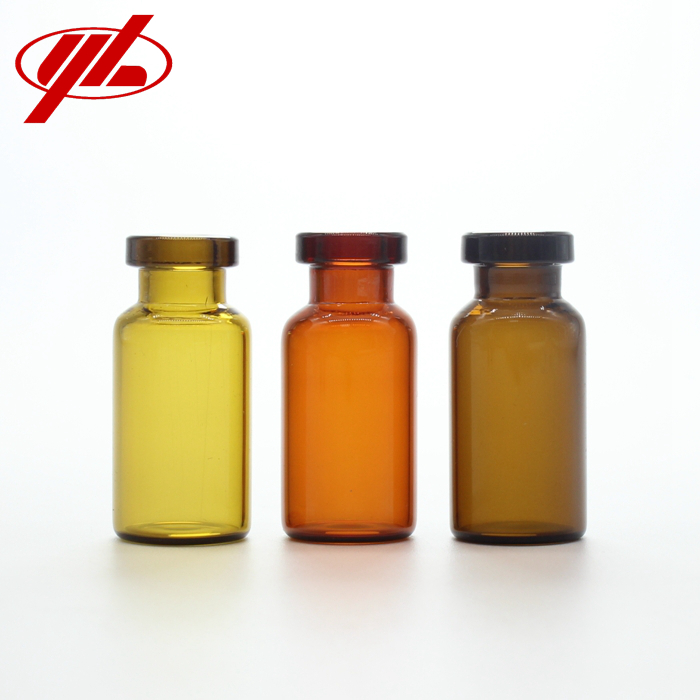 Small Mini Amber Clear Tubular Glass Vial for Injection