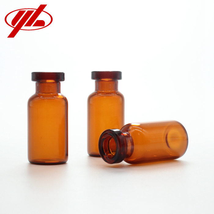 Small Mini Amber Clear Tubular Glass Vial for Injection