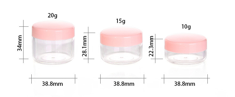 Small Order Accepted Black Packaging Jar Cosmetic for Face Cream
