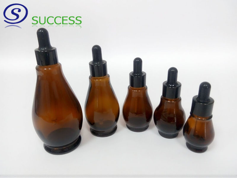 Small Order Empty Glass Essential Oil Dropper Botttles