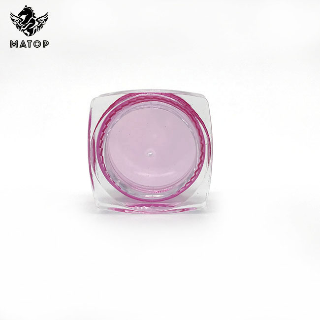 Small container cosmetic 5g plastic jars with screw lid
