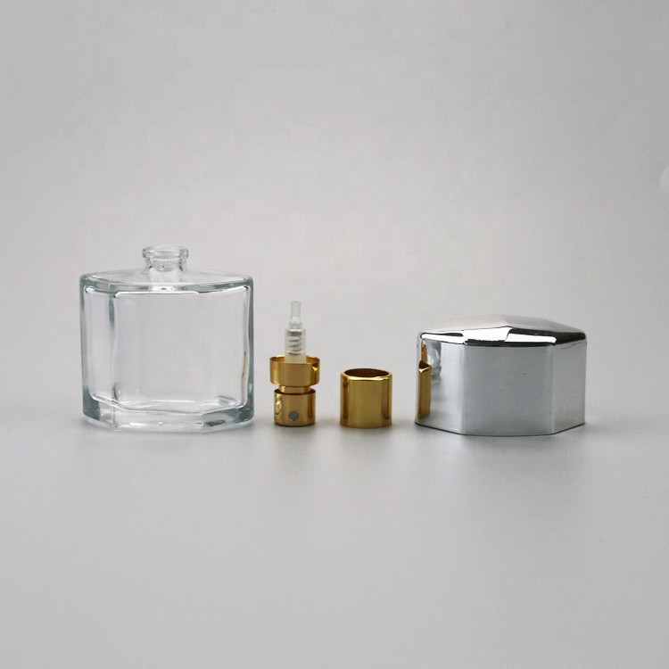 Small empty cosmetic perfume bottles unique 30ml perfume glass bottle