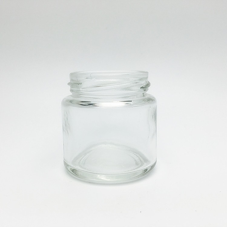 Small food storage fruit sauce apricot jam royal king honey glass jar 100ml 3oz in bulk