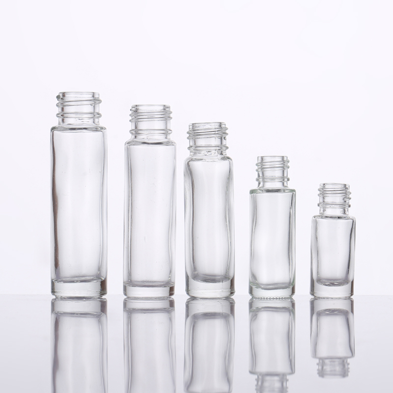 Small glass 10ml essential oil bottle customized