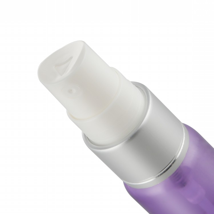 Small size sampels test 3ml 5ml purple glass fine mist spray bottle with spray for perfume