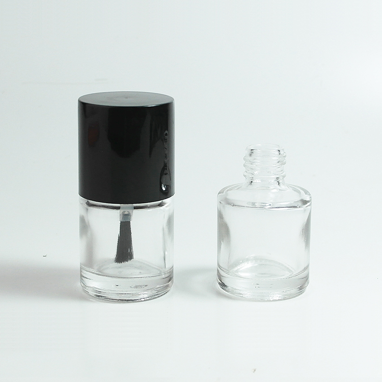 Small style design nail polish bottle glass
