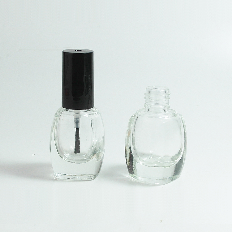 Small style design nail polish bottle glass