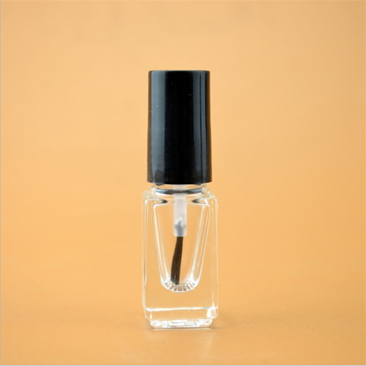 Small style design nail polish bottle glass