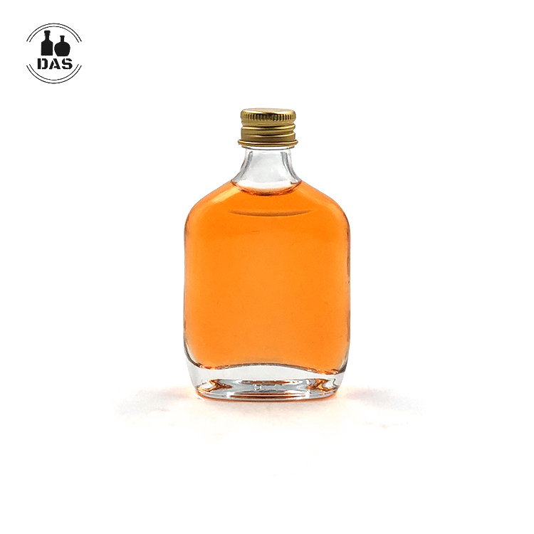 Small wine empty bottle flask 50ml mini retro glass bottle liquor
