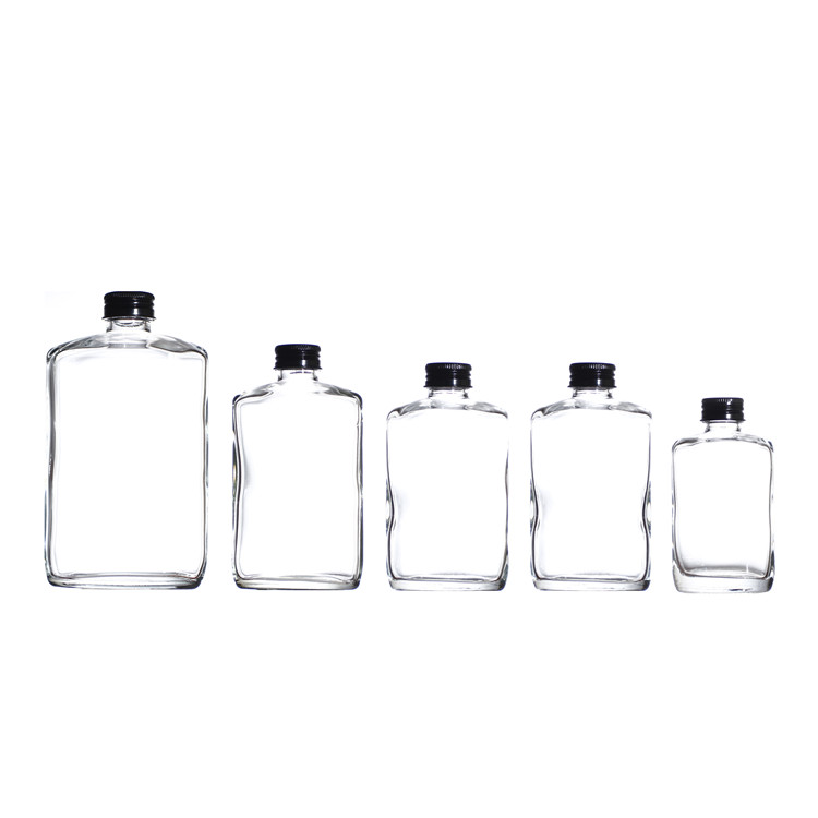 Small wine empty bottle flask 50ml mini retro glass bottle liquor