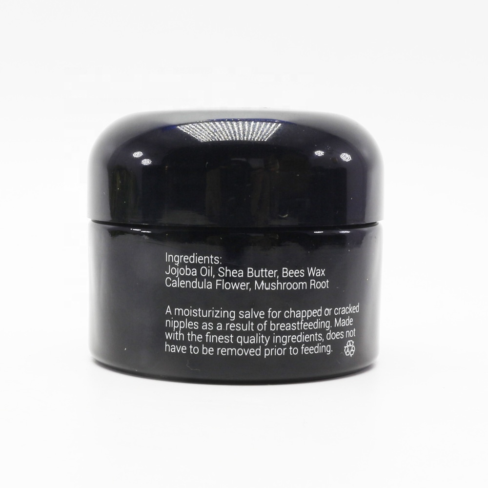 Smell proof 2 oz 3 oz 5 oz weed empty storage container round bottom VJ-87S