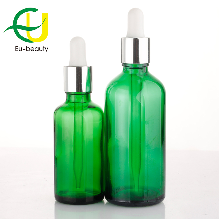 Smooth Frosted Amber Blue, Clear And Green Glass Dropper Bottle 15ml 20ml 30 ml 50ml 100ml For Essential Oil bottle/