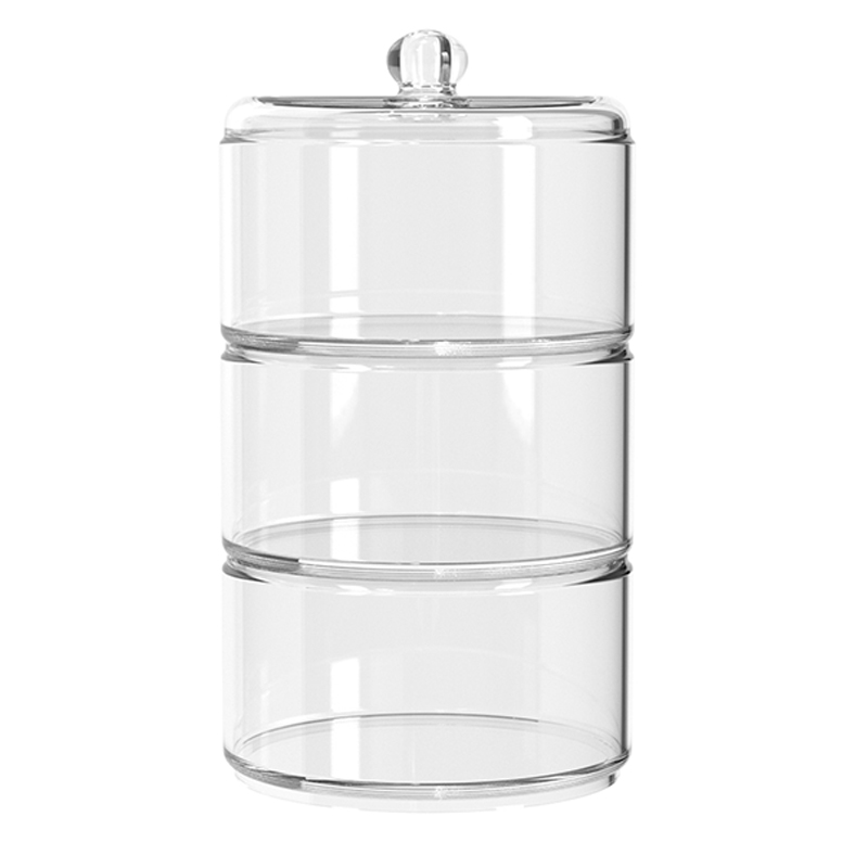 Snack/Cookie /cake Container/Canister/Organizer/Apothecary acrylic bottle candy pills jar