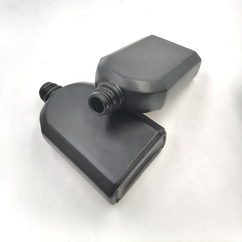 Soft Drinking Black Spray flat pantone 500ml coffee kombucha Matte juice beverage glass bottle cold brew metal black cap