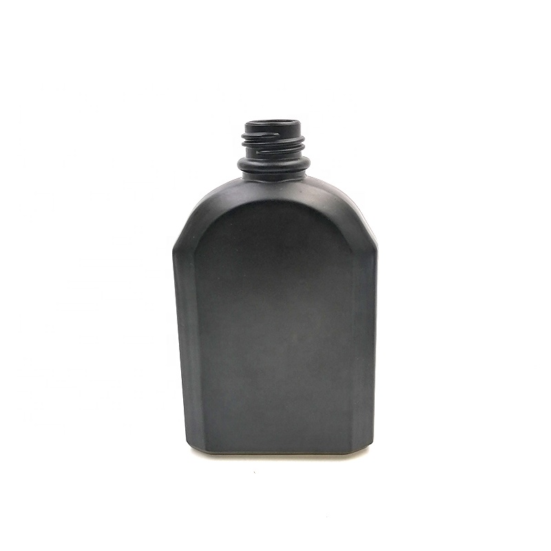 Soft Drinking Black Spray flat pantone 500ml coffee kombucha Matte juice beverage glass bottle cold brew metal black cap