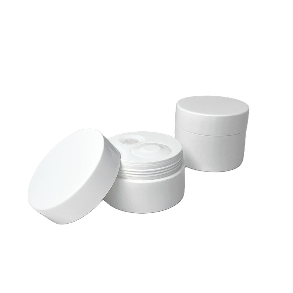 Special Press 30g 50g Plastic Cosmetic Jar for Skin Care Cream with Airless Pump